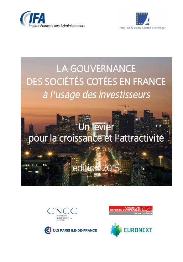 La gouvernance des sociétés cotées en France - Un guide à l'usage des investisseurs (Français)
