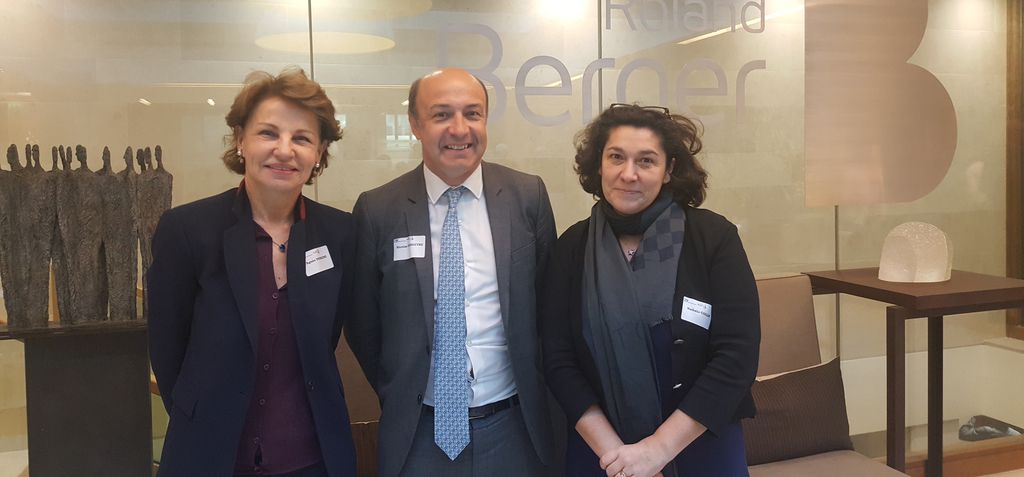 Agnès Touraine, Nicolas Teisseyre et Nathalie Collin