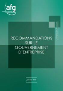 Recommandations sur le gouvernement d'entreprise AFG 2021