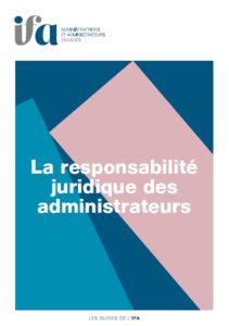 Guide IFA - Responsabilité juridique des administrateurs