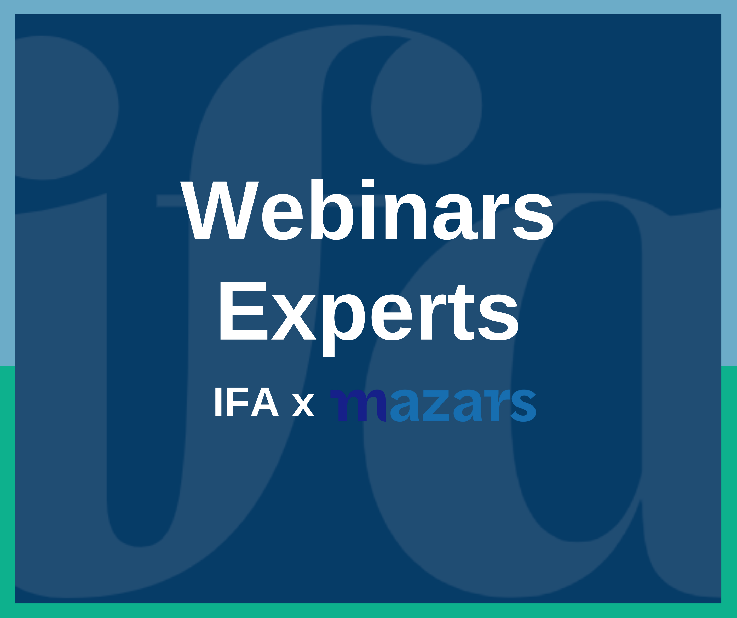 Webinar IFA - AFA -Mazars |  Conformité anticorruption : quel rôle pour l’administrateur ?