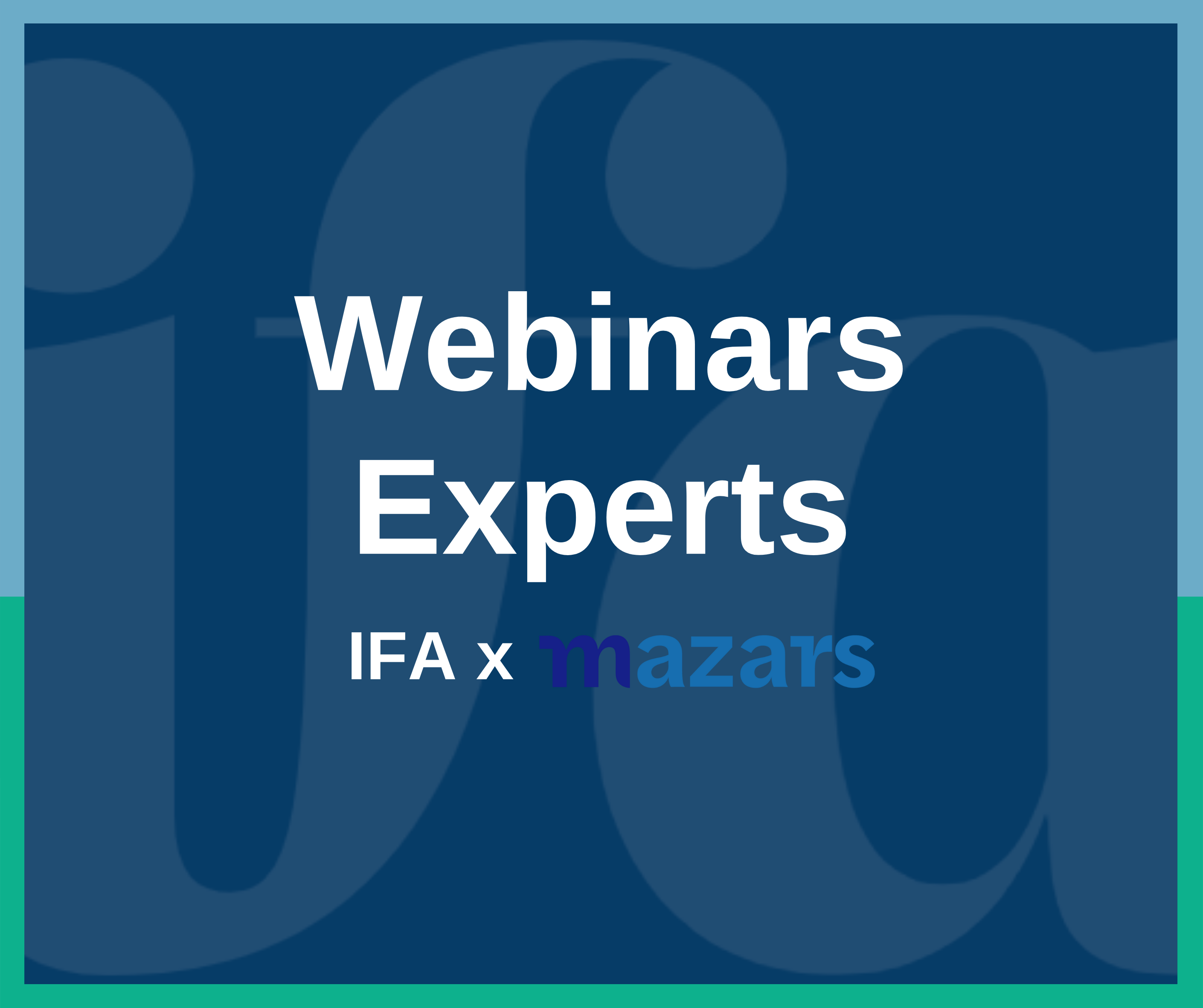 Webinar IFA - AFA -Mazars | Conformité anticorruption : quel rôle pour l’administrateur ?