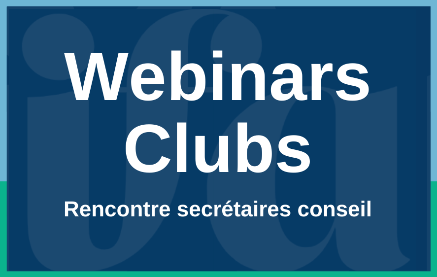 65ème rencontre du club des secrétaires de conseil - Rapport HCJP