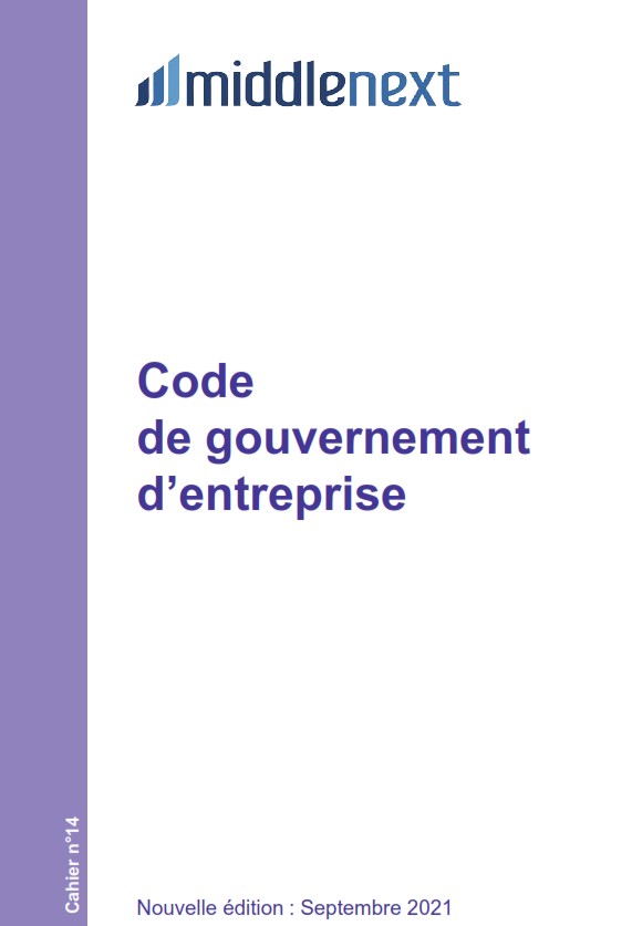 Middlenext publie son code de gouvernance révisé 2021