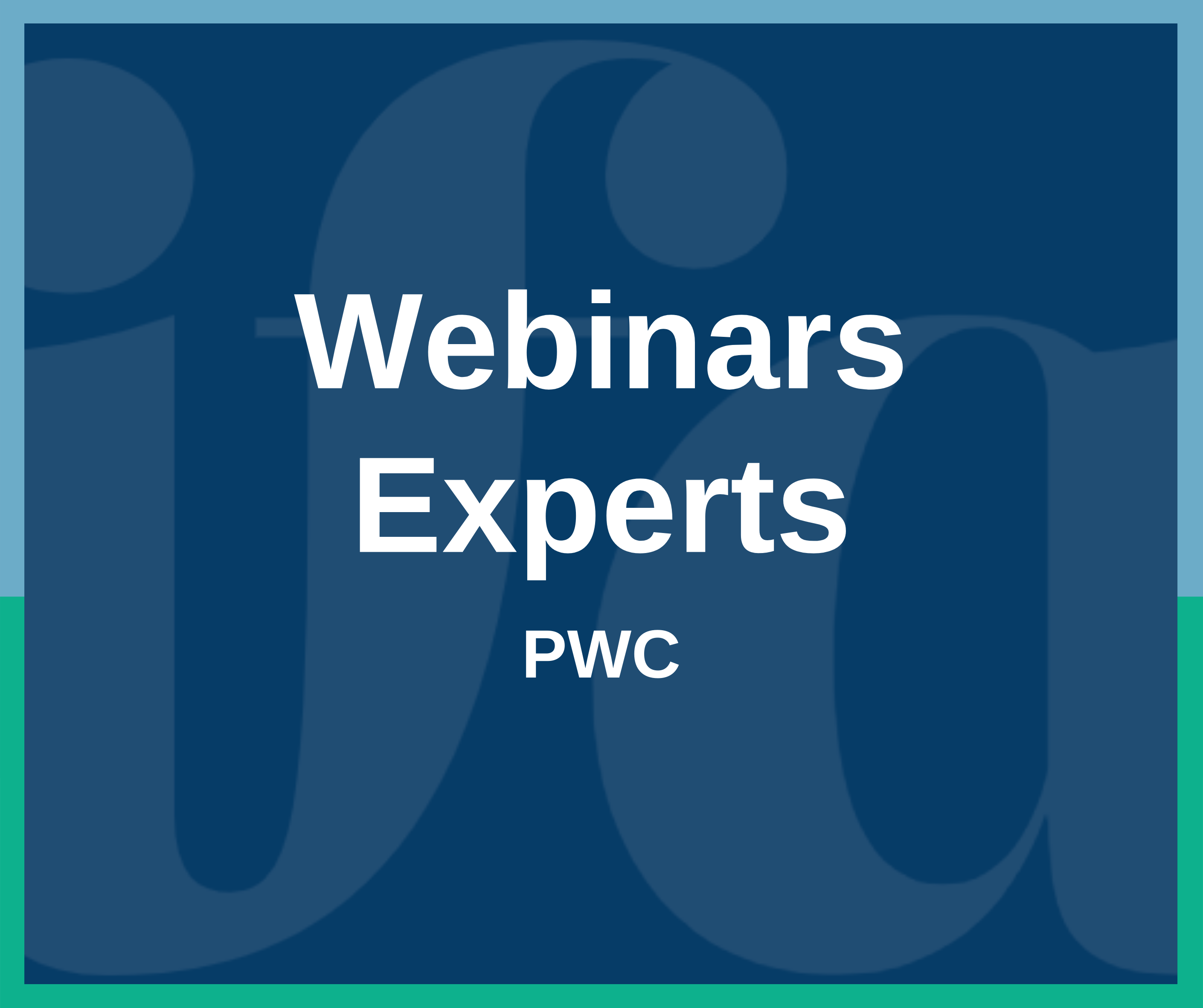 Webinar IFA – PWC |   2022 année de l'optimisme pour les dirigeants