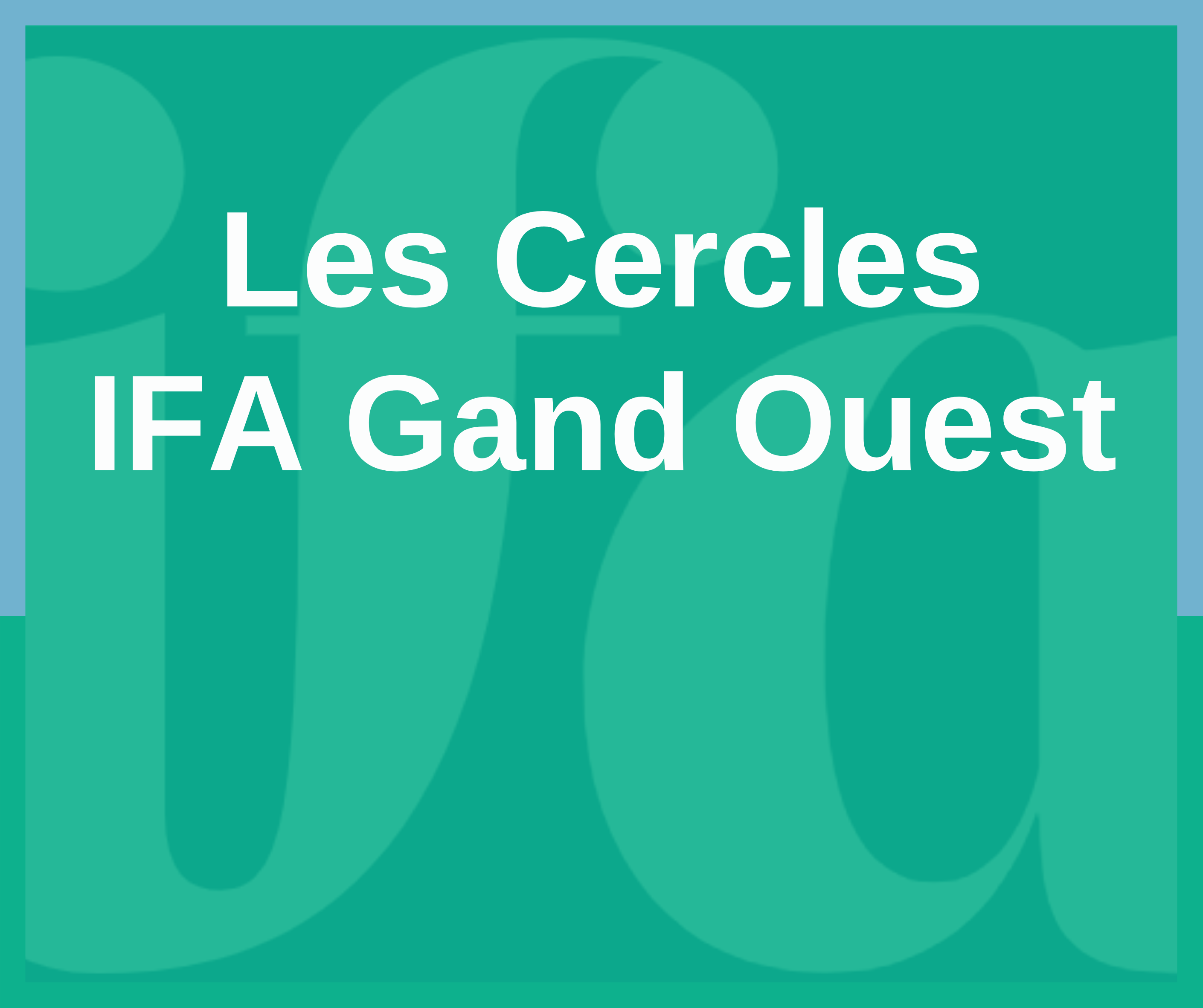 1er Cercle des adhérents IFA en Grand Ouest - La cartographie des risques