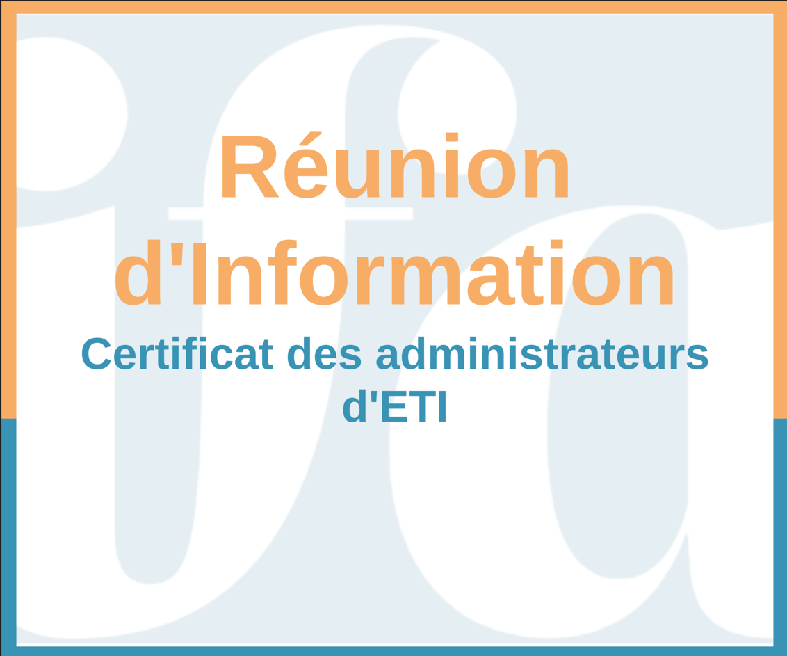 Présentation Certificat Administrateur ETI 20/12/2022