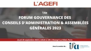 IFA est partenaire du Forum annuel de l'Agefi