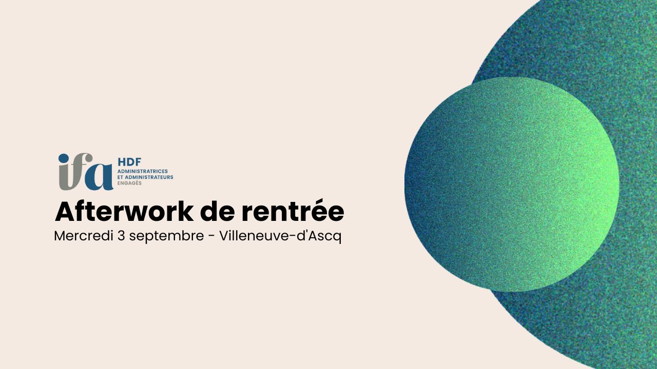 Afterwork IFA HDF - Gouvernance d'un Atelier Chantier d'Insertion