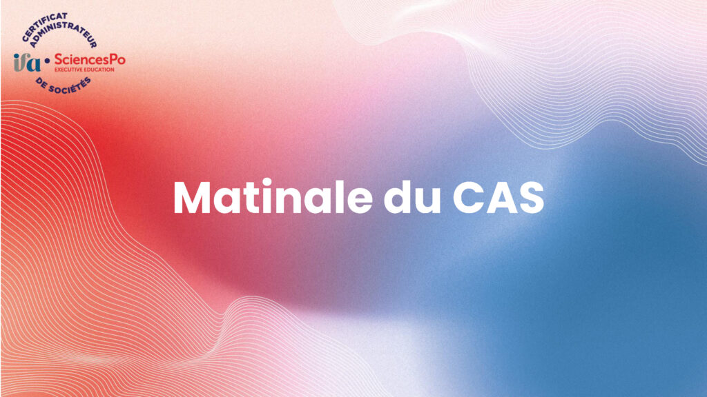 Matinale des certifiés - 09 10 2025
