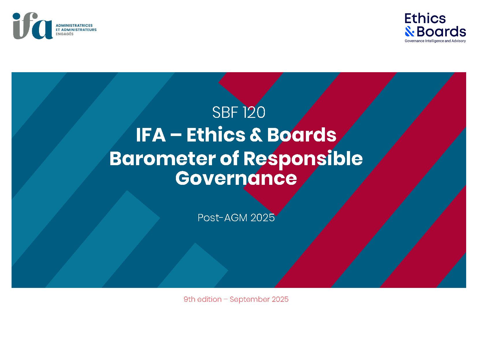Barometer IFA - Ethics & Boards of Responsible Governance
