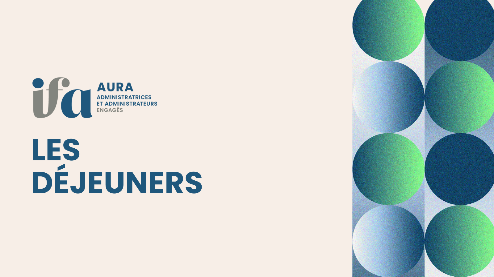 Cercle IFA AURA - D&eacute;jeuner informel &agrave; Lyon