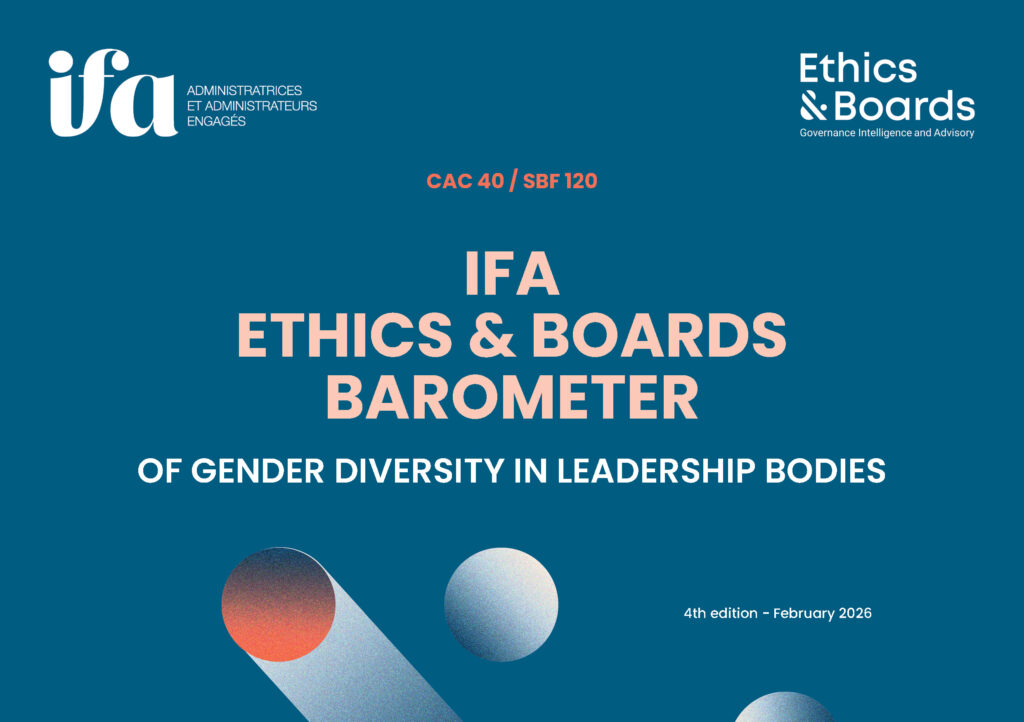 IFA-Ethics&Boards barometer of gender diversity in leadership bodies