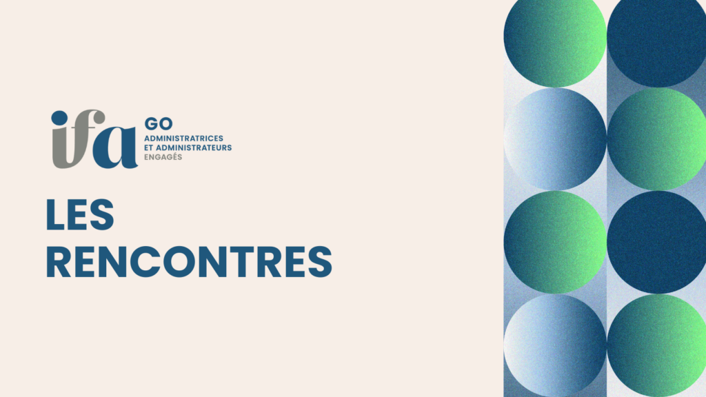 Rencontre IFA GO - Baromètre de la gouvernance des ETI