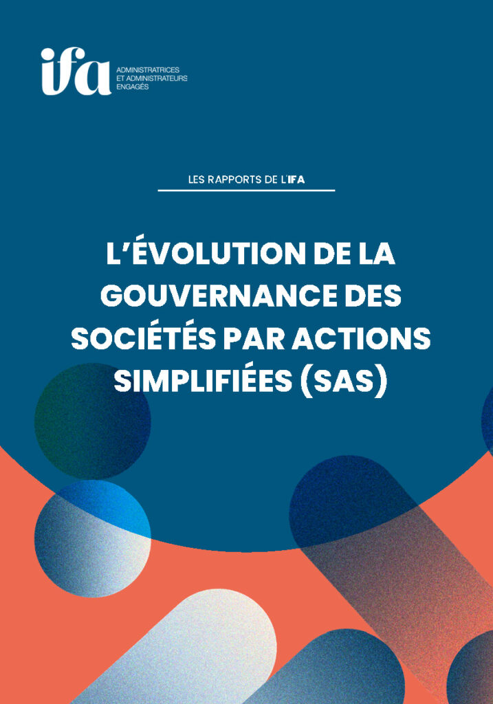 Guide - L'&eacute;volution de la gouvernance des SAS
